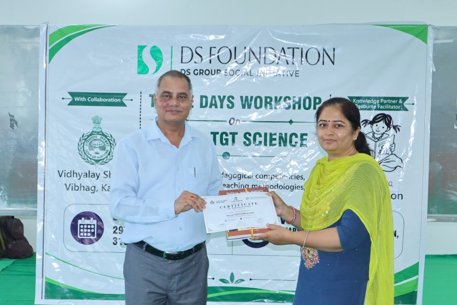 DS Group Conducts Teacher Training Programme to Strengthen Science Education in Rural Karnal